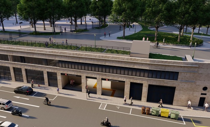 Metro in piazza Corvetto, ecco come sarà: pubblicate le immagini del progetto