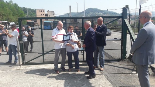 Intitolato a Daniele Ressi il nuovo deposito di Atp in Valpolcevera [FOTO]