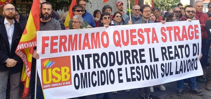 USB: In Liguria il rispetto per la sicurezza sul lavoro ha molta strada da fare