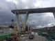 Demolizione del ponte Morandi, continuano le attività nel cantiere (FOTO e VIDEO)