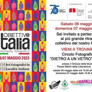 Rapallo, il Circolo Fotografico &quot;Dietro a un Vetro&quot; partecipa a &quot;Obiettivo Italia - Censimento Fotografico&quot;