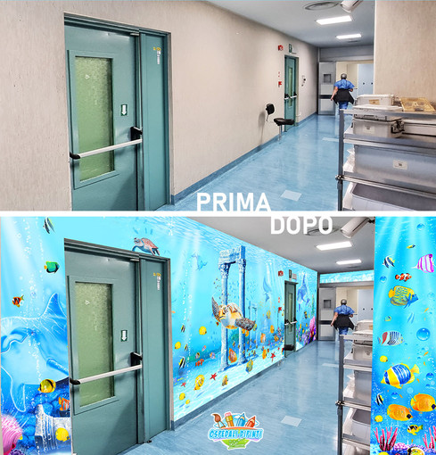 Gaslini a colori: parte il restyling per decorare i reparti "a misura di bambino"