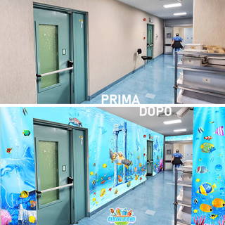 Gaslini a colori: parte il restyling per decorare i reparti "a misura di bambino"