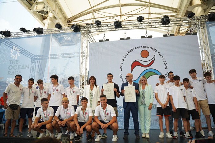 Ocean Live Park: premiate le eccellenze sportive genovesi