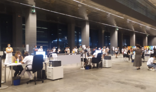 Chiude l'hub vaccinale alla Fiera di Genova: in quattro mesi somministrate 250mila dosi