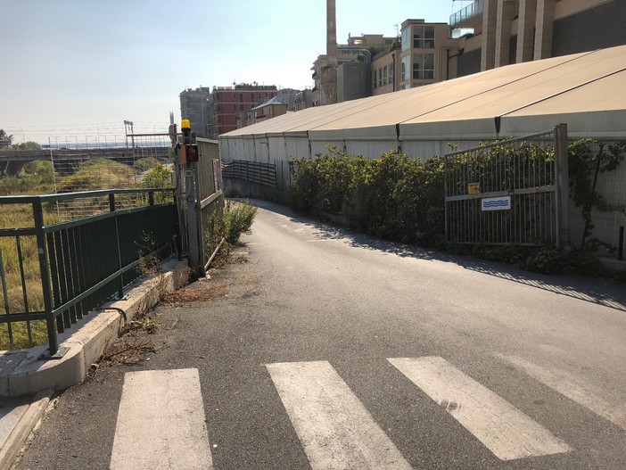 Pista "sommergibile" nell'alveo del Varenna utilizzabile fino al 14 agosto