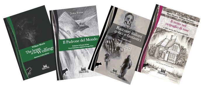 Nella foto: un minimo campionario di pubblicazioni dal catalogo Black Dog Nella foto: un minimo campionario di pubblicazioni dal catalogo Black Dog