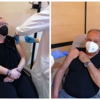 I primi vaccinati con Novavax