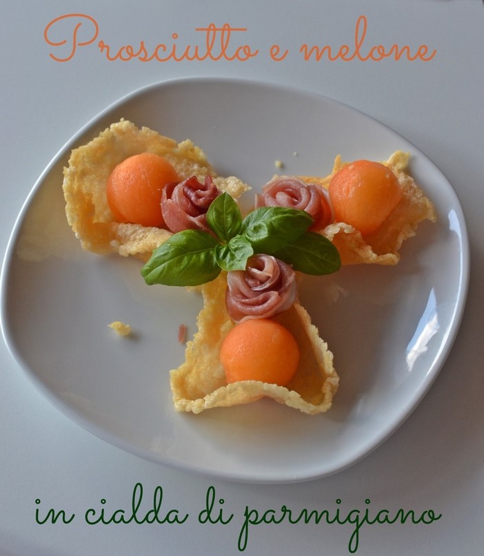 La videoricetta della domenica: prosciutto e melone in fiore