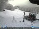 Prato Cipolla, dopo la nevicata torna il pupazzo di neve a forma di fallo