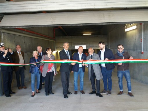 Inaugurato il parcheggio di via Donato Somma a Nervi