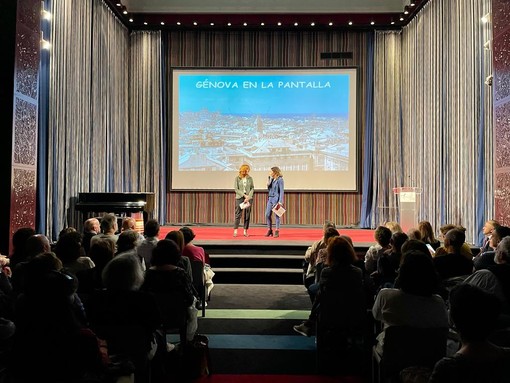 Madrid, presentato all'Istituto Italiano di Cultura il documentario di Genova set cinemafografico della Glf Commission"