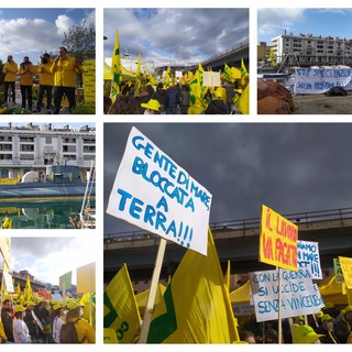 Centinaia in piazza per la manifestazione di Coldiretti: "Dopo il Covid la peste suina e il caro energia, la guerra sarà un'ulteriore mazzata" (Foto e Video)