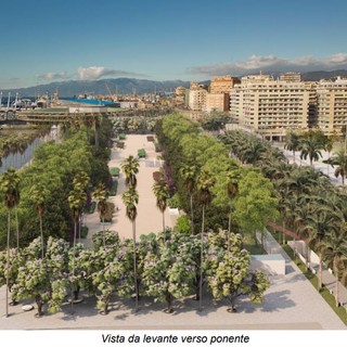 Waterfront di Levante, tutto pronto per il nuovo parco di piazzale Kennedy, approvato il progetto
