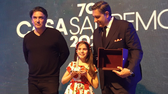 #Sanremo2020: a 'Casa Sanremo' i 'Soundies Music Awards', premiata anche la piccola Rita Longordo (Foto e Video)