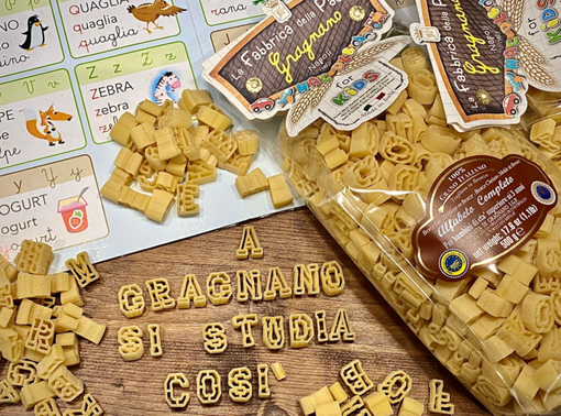 Nasce a Gragnano il primo alfabeto completo della pasta IGP