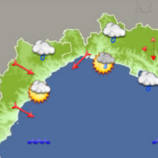 Meteo: nuovolosità irregolare su genovese e levante. Possibili precipitazioni durante la giornata