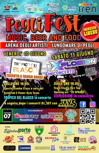 Dal 10 all'11 giugno all'Arena degli Artisti, la prima edizione di PegliFest