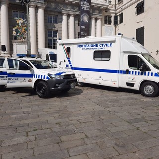 La protezione civile del Comune di Genova si dota di una &quot;colonna mobile&quot; (FOTO)
