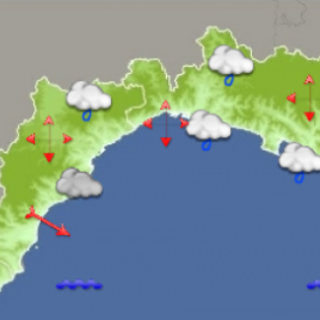 Meteo: condizioni in peggioramento su genovese e levante. Possibili precipitazioni durante la giornata