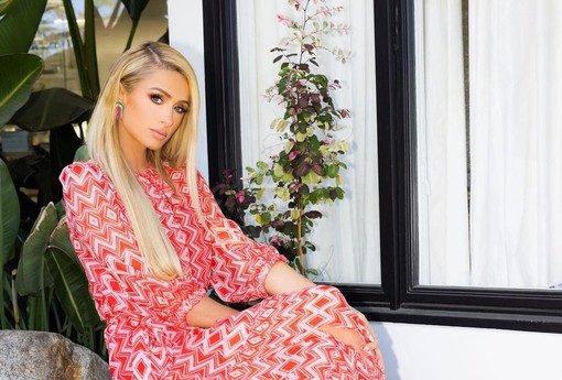 Paris Hilton a passeggio per Portofino Paris Hilton a passeggio per Portofino