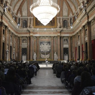Scuola, ultimo giorno: momento simbolico liceo D'Oria con assessora Cavo al Ducale