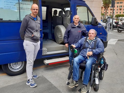 Pulmino dedicato al trasporto sociale a Santa Margherita Ligure, al via domenica la sperimentazione