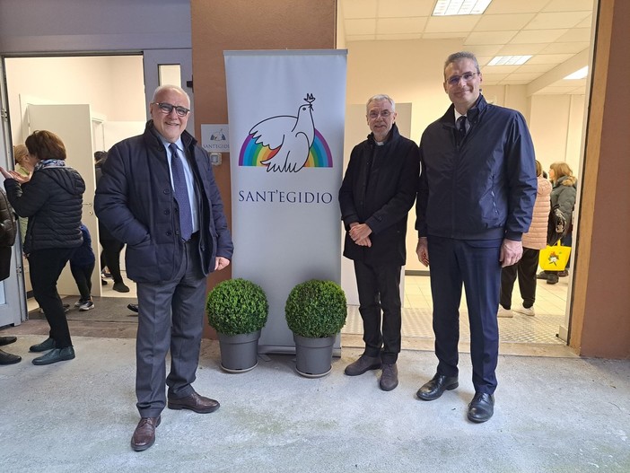 Asef e Sant'Egidio insieme per il nuovo centro di distribuzione alimentare a Sampierdarena (video)