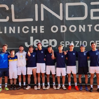 Le due formazioni del Park Genova scese in campo l'una contro l'altra