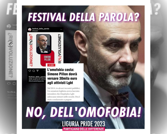 Pillon al Festival della Parola, Gibelli: &quot;Senza contraddittorio si discrimina la comunità LGBTQIA+&quot;