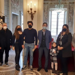 Santa Margherita Ligure: premiati questa mattina a Villa Durazzo i vincitori del concorso "Santa in Love"