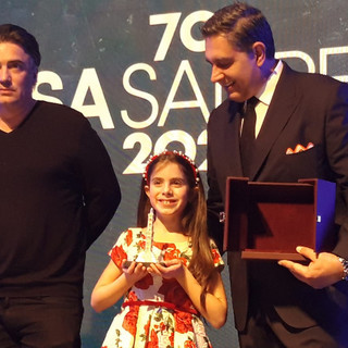 #Sanremo2020: a 'Casa Sanremo' i 'Soundies Music Awards', premiata anche la piccola Rita Longordo (Foto e Video)