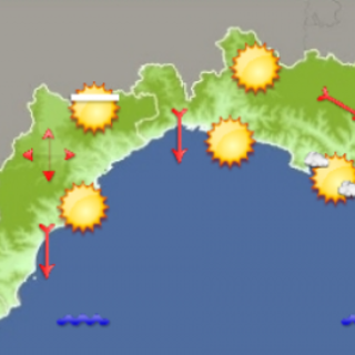 Meteo: giornata prevalentemente soleggiata su genovese e Levante