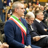 Pietro Piciocchi con Ilaria Cavo e Marco Bucci