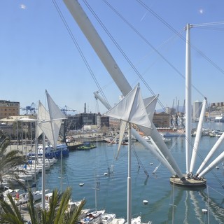 Meteo: raffiche di vento fino a 116 km/h al Porto Antico di Genova