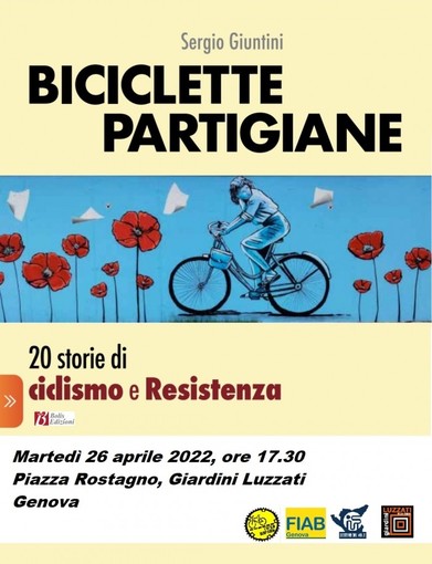 "Biciclette partigiane", martedì la presentazione del libro di Sergio Giuntini ai Giardini Luzzati