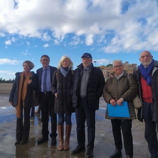 Sturla, presentati i giardini a copertura del depuratore, Bucci: &quot;Restituita alla città un'area polifunzionale&quot; (Foto e video)