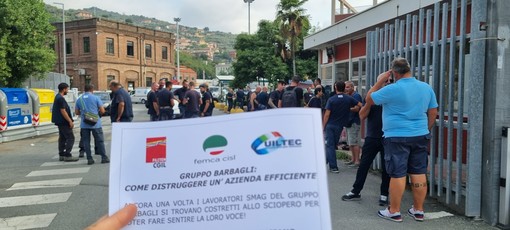 Quattro giorni di sciopero dei lavoratori SMAG, oggi presidio alle Gavette