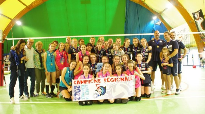 Pallavolo, gli Under 15 della Colombo Genova e le Under 14 del Cogovalle vincono il titolo regionale