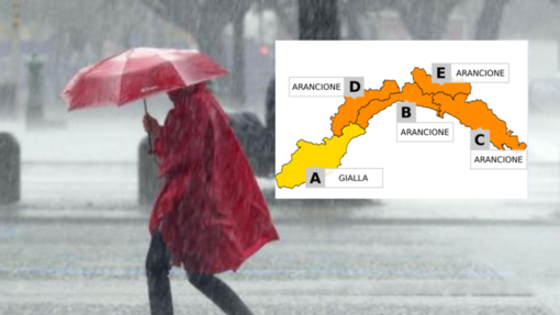 Maltempo, prolungata l’allerta arancione su Genova e il Levante fino alle 22 Maltempo, prolungata l’allerta arancione su Genova e il Levante fino alle 22