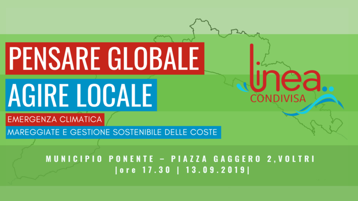 “Emergenza climatica: mareggiate e gestione sostenibile delle coste”, l'iniziativa pubblica di Linea Condivisa a Voltri “Emergenza climatica: mareggiate e gestione sostenibile delle coste”, l'iniziativa pubblica di Linea Condivisa a Voltri