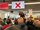 Ex Ilva, Palombo: "Dormiamo in aeroporto, avanti a oltranza finché non arriva una comunicazione" Ex Ilva, Palombo: "Dormiamo in aeroporto, avanti a oltranza finché non arriva una comunicazione"