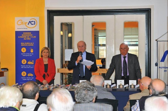 Grande festa per i "Seniores" premiati dall'Automobile Club Genova