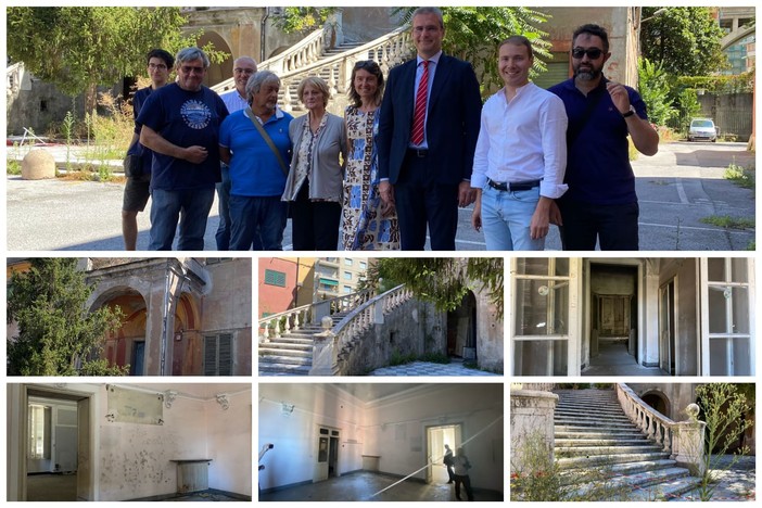 Villa Pallavicini di Rivarolo, a gennaio partono i lavori: Piciocchi e Romeo: "Sarà la rinascita del quartiere" (FOTO e VIDEO) Villa Pallavicini di Rivarolo, a gennaio partono i lavori: Piciocchi e Romeo: "Sarà la rinascita del quartiere" (FOTO e VIDEO)