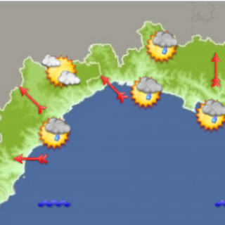 Meteo: giornata con possibili rovesci sul genovese