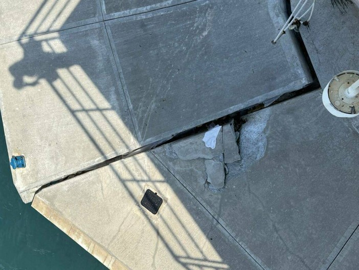 Porticciolo di Nervi, Ferrante: “Il dissesto del nuovo molo ci ha sorpreso, lavori entro dieci giorni”