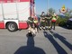 Due persone e un cane bloccati in una scarpata messi in salvo dai vigili del fuoco