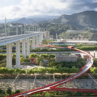 Ecco il Parco del Ponte di Genova, Toti: "Un grande progetto di riqualificazione urbana che guarda al futuro senza mai dimenticare le 43 vittime del Morandi"