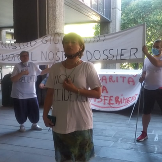La protesta degli abitanti delle Gavette davanti al consiglio regionale lo scorso 20 luglio La protesta degli abitanti delle Gavette davanti al consiglio regionale lo scorso 20 luglio