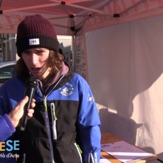 "È bellissimo sciare intorno al Monviso" (Video) "È bellissimo sciare intorno al Monviso" (Video)